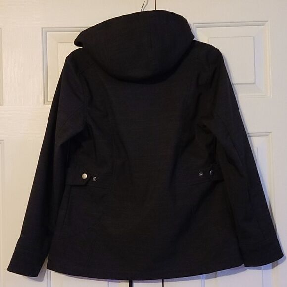 Free Country black fur lined weather proof jacket - Picture 5 of 16